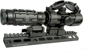UTG Red/Green T-Dot Reflex Sight and 3 x Magnifier Combo