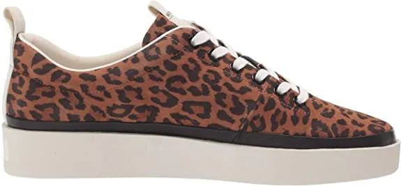 VIA SPIGA Women's Mae Sneaker, Toffee Black, 9.5