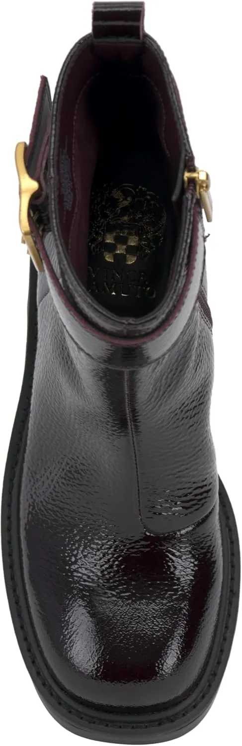 Vince Camuto Women's Bembonie Stacked Heel Bootie Ankle Boot