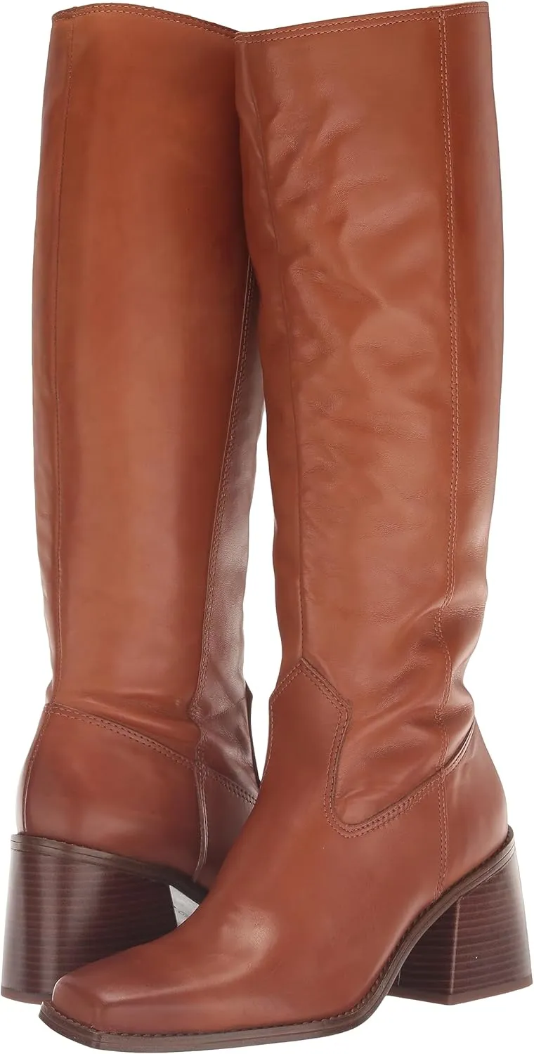 Vince Camuto Women's Sangeti2 Stacked Heel Knee High Boot Fashion