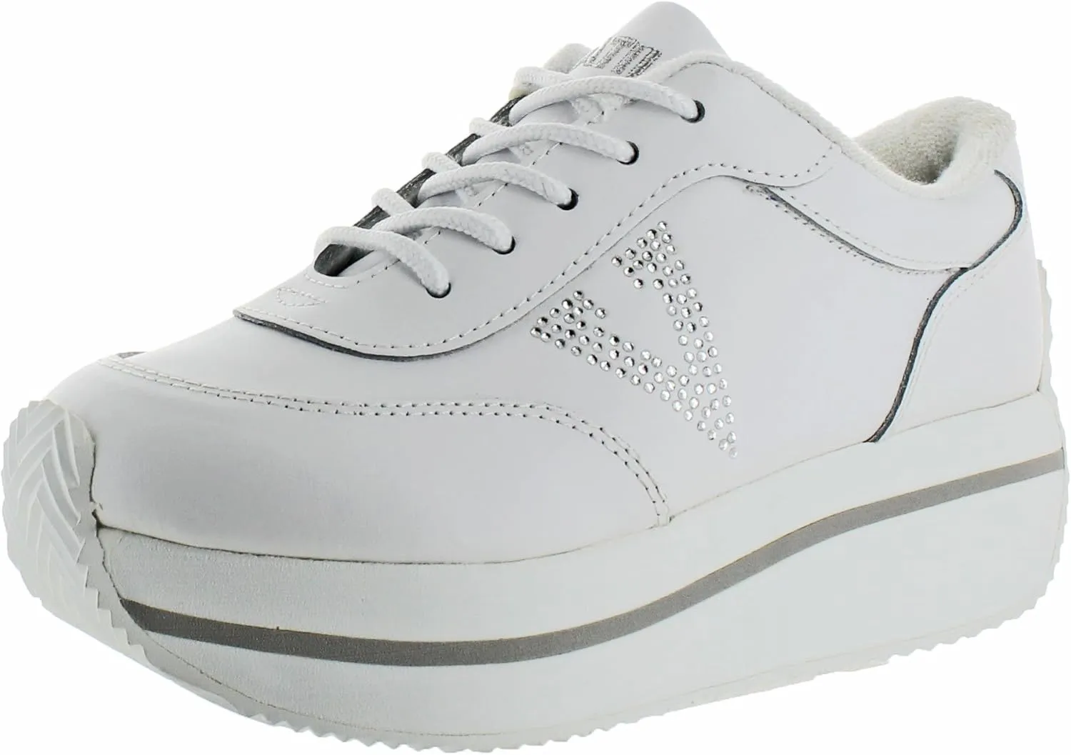 VOLATILE Women's Expulsion Sneaker,White,11 M US