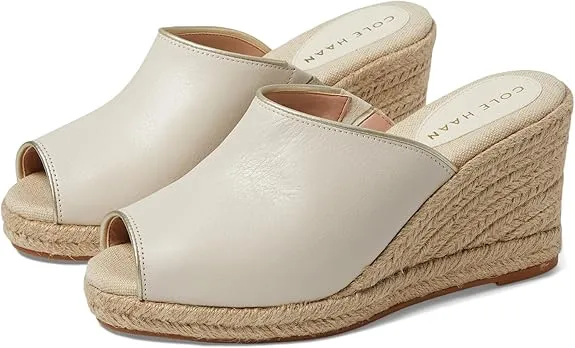 Wedge On Cloudfeel Cole Ivory Plug-and-play Toe Sandals Heel Southcrest Leather Haan Peep Slip Oversized savings