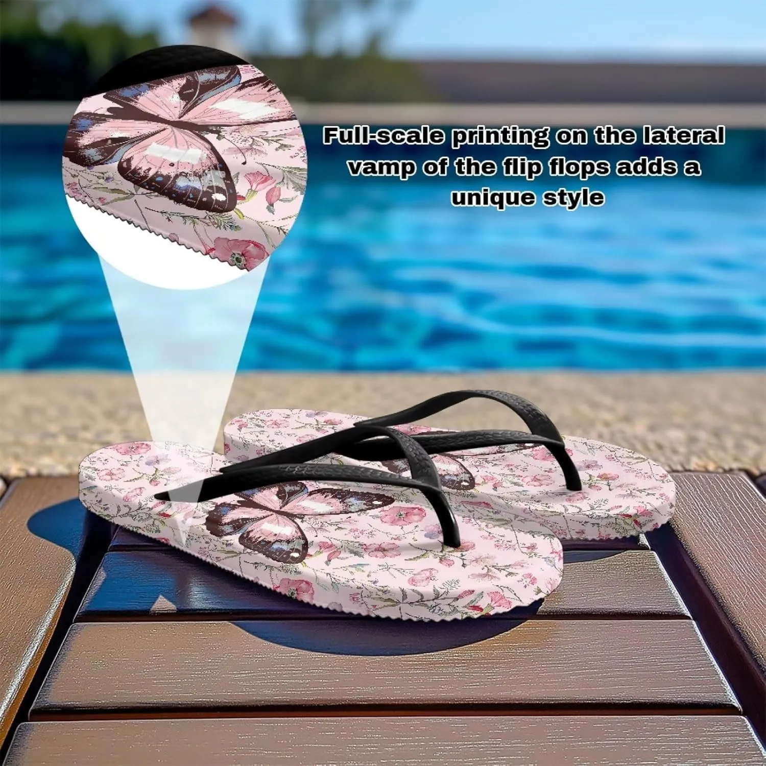 Women Flip Flops with Arch Support Yoga Mat Summer Beach Walking Comfortable Thong Sandals Slip On Indoor Outdoor