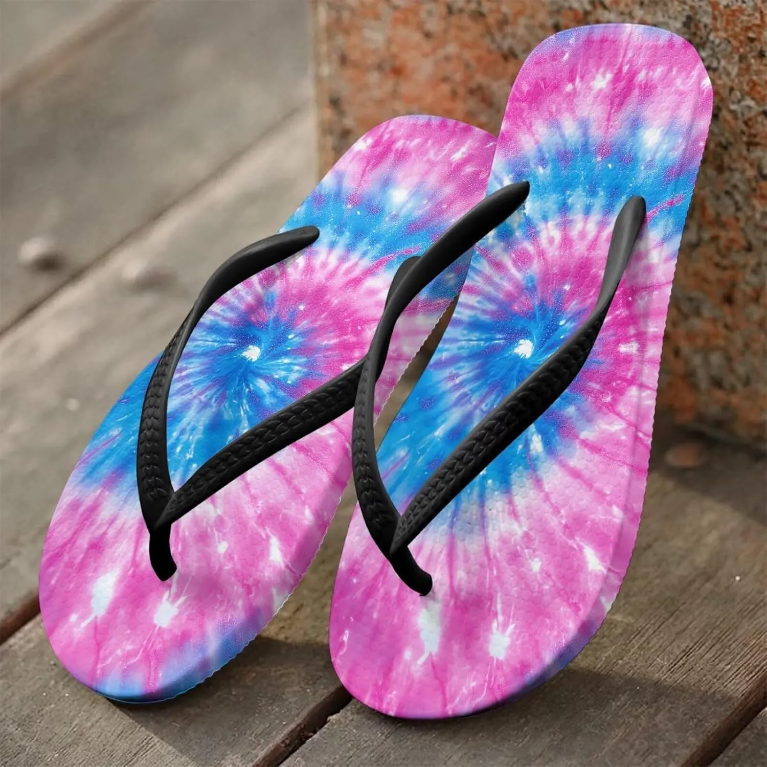 Women Flip Flops with Arch Support Yoga Mat Summer Beach Walking Comfortable Thong Sandals Slip On Indoor Outdoor