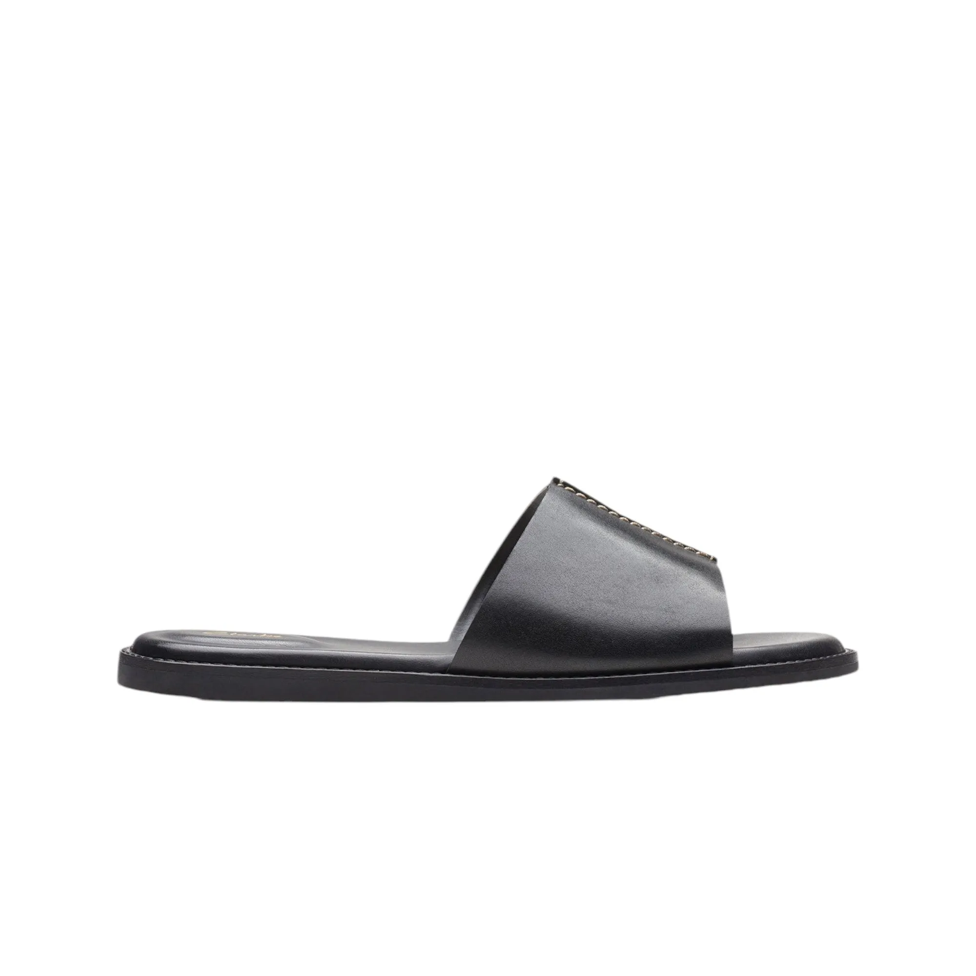 Womens Clarks Karsea Mule Slides Black