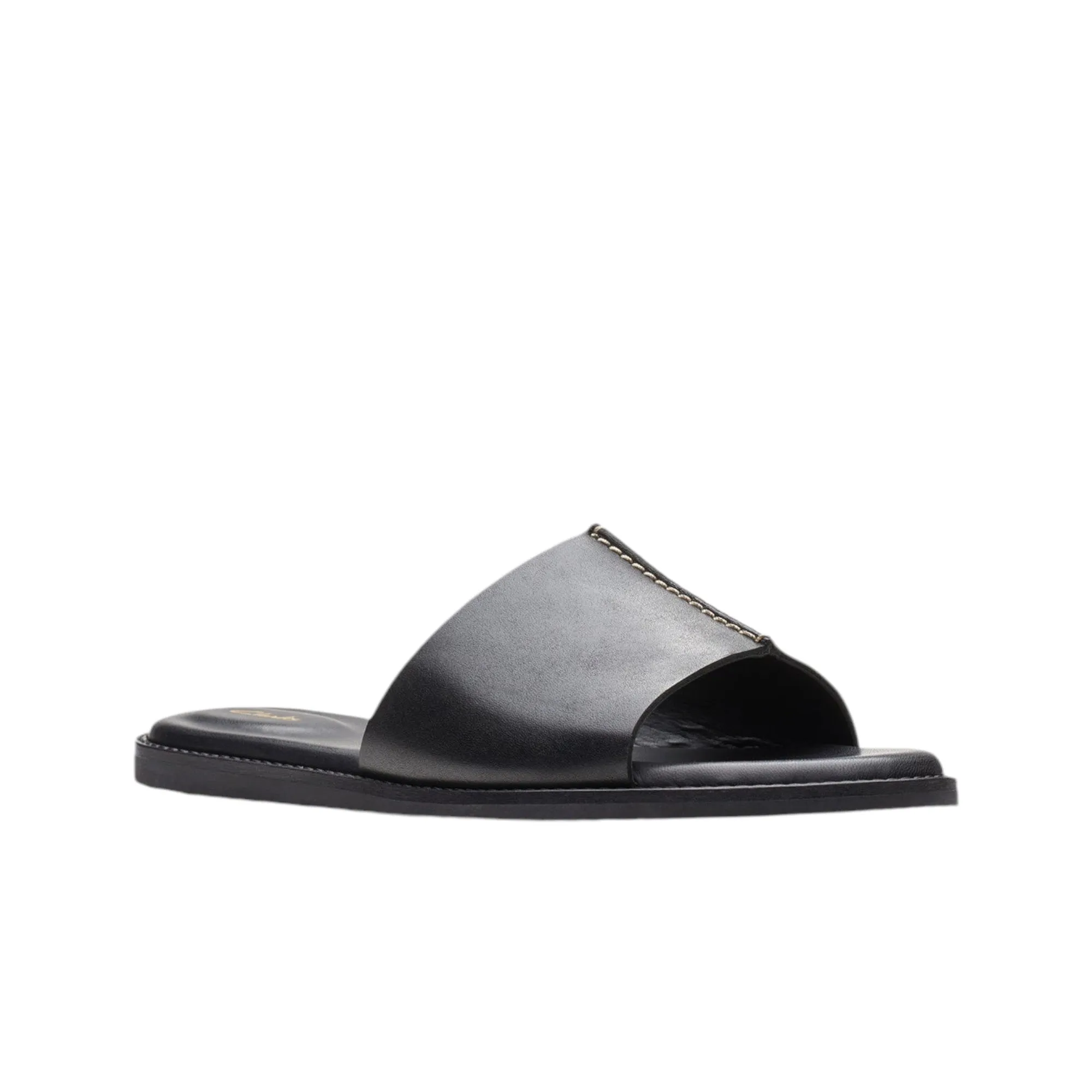 Womens Clarks Karsea Mule Slides Black