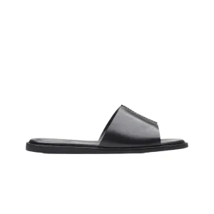 Womens Clarks Karsea Mule Slides Black