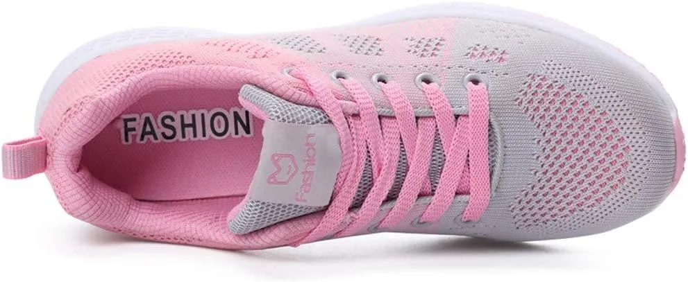 Women's Fashion Sneaker Mesh Slip On Black Non Slip Shoes for Women Comfortable Woman Walking Shoes Slide On Loafers Women Shoes White Leather Slip On Sneakers for Women