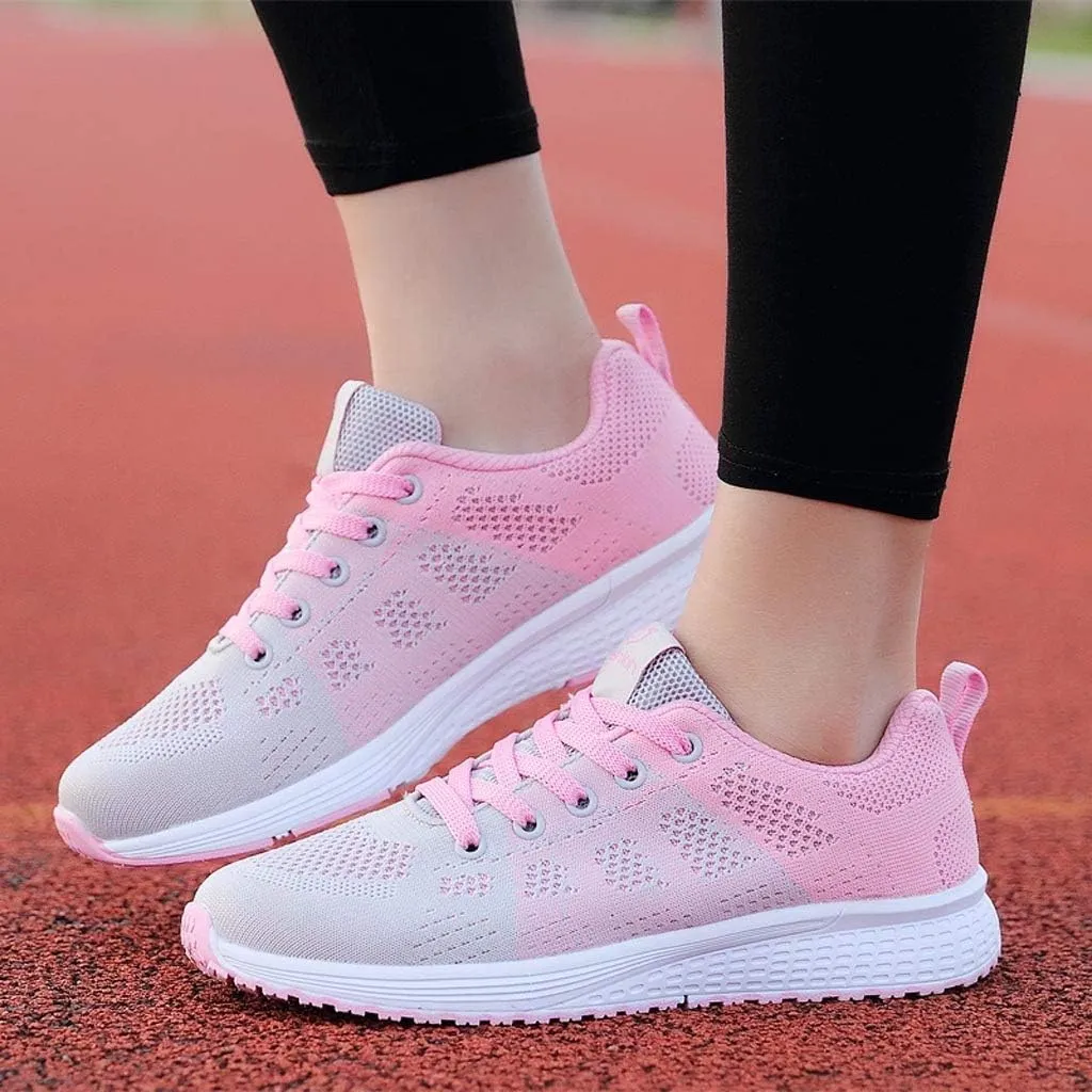 Women's Fashion Sneaker Mesh Slip On Black Non Slip Shoes for Women Comfortable Woman Walking Shoes Slide On Loafers Women Shoes White Leather Slip On Sneakers for Women