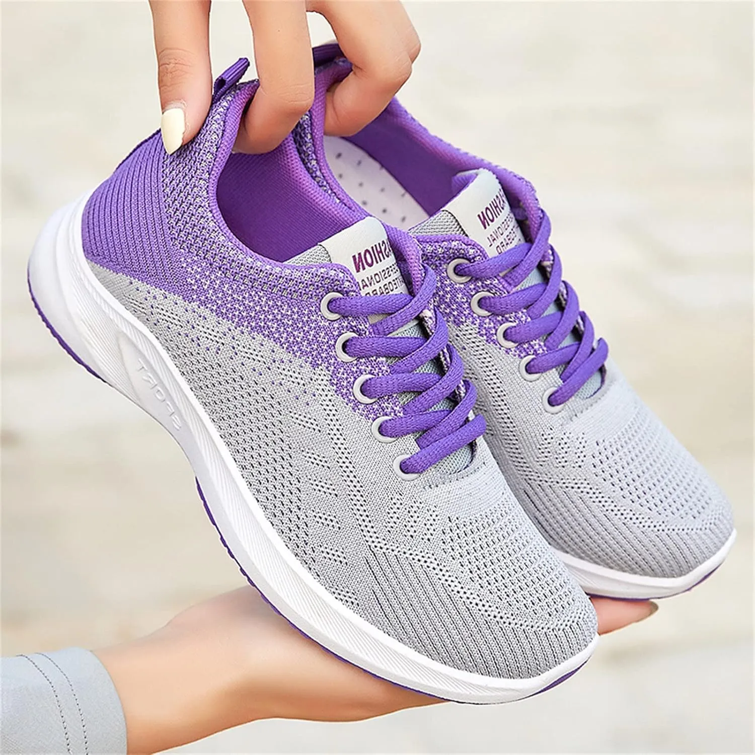 Women's Fashion Sneaker Non Slip Lace Up Comfort Women's Work or Walking Sneakers Leather Tennis Shoes Women Platform Loafers Women Women's Fashion Sneakers