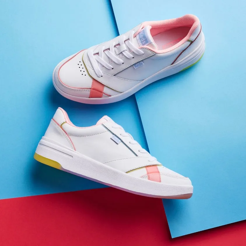 Women's The Court Leather Translucent White/Multi