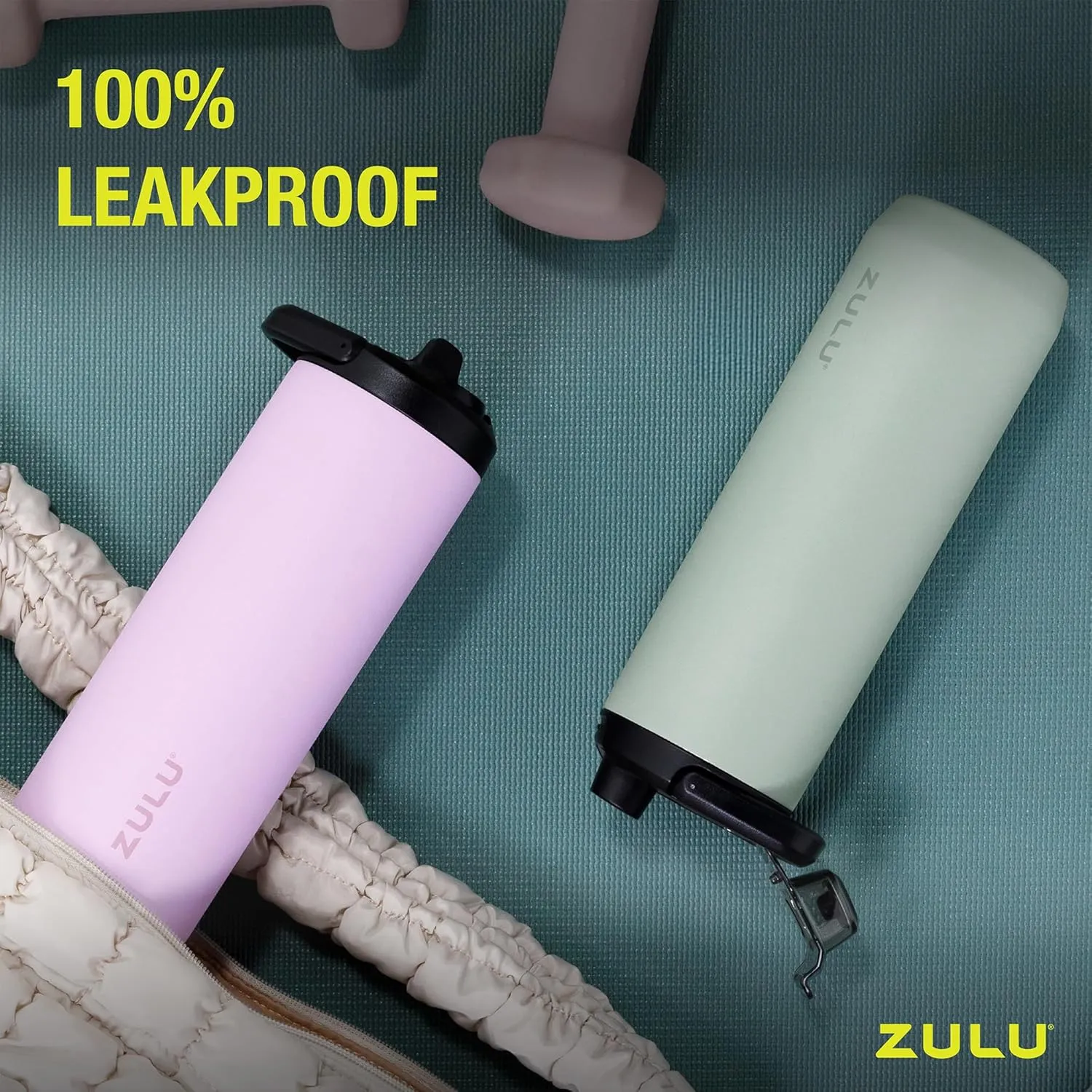 ZULU Base 18oz Kids Stainless Steel Water Bottle with 3 Lids- Straw, Chug, Twist | Double Walled and Vacuum Insulated Metal Thermos | Fits Car Cupholder, Built in Carry Loop, Dishwasher Safe, Pink