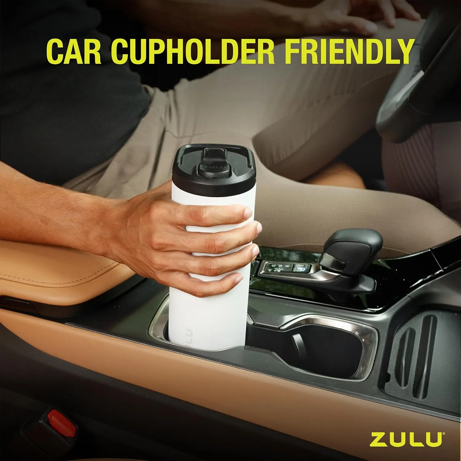 ZULU Base 18oz Kids Stainless Steel Water Bottle with 3 Lids- Straw, Chug, Twist | Double Walled and Vacuum Insulated Metal Thermos | Fits Car Cupholder, Built in Carry Loop, Dishwasher Safe, Pink